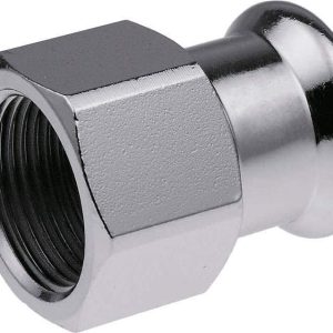 Racord otel 15x1/2'' int filet int press