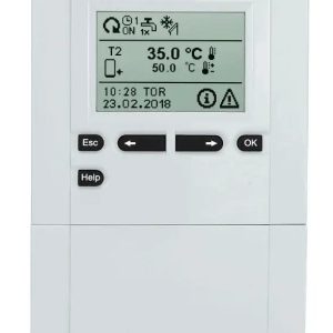 Controler solar SGC16H Seltron cu 3 senzori alb