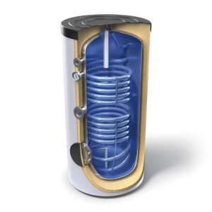 Boiler stativ 200L cu 2 serpentine Tesy