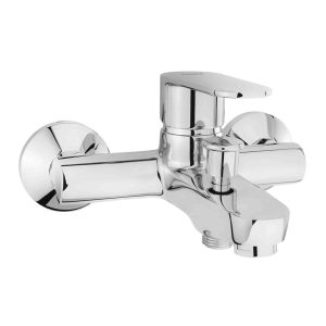 Baterie duș-cadă cu deviator monocomandă crom Luca 14555