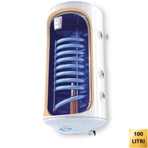 Boiler termoelectric vertical cu o serpentina 2kW Tesy BiLight 100L