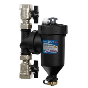 Filtru separator magnetic centrale termice și pompe de căldură 1'' HCE