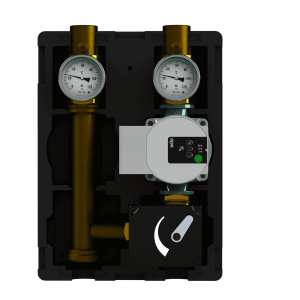 GRUP DE POMPARE MOTORIZABIL CU POMPA 25/6 DN25 TERMO+