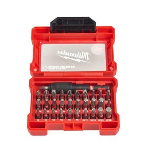 Set biti SHOCKWAVE in caseta - 32 buc Milwaukee