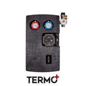 Grup solar dublu Termo+ 3/4" grundfos 15/75 upm3 2-14 l/min