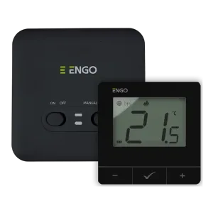 E20IB WiFi Termostat programabil prin internet, negru, ENGO
